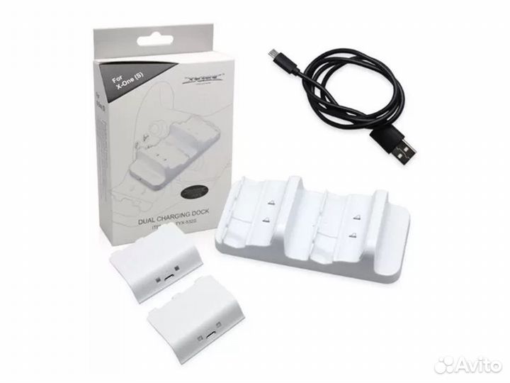 Зарядная станция Xbox ONE/Series +2 акб 300 mAh