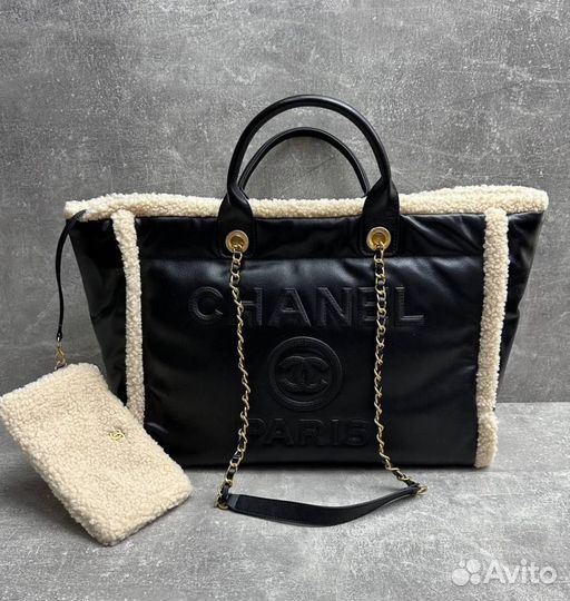 Сумка Chanel Paris натуральная кожа