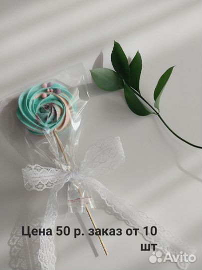 Зефирные цветы в коробке