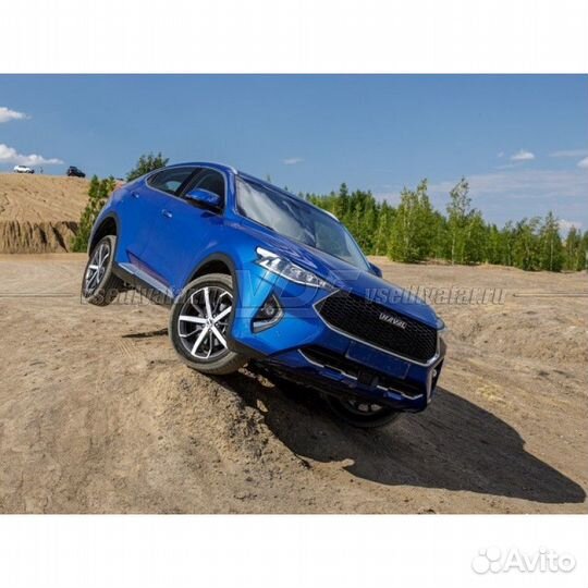 Плёнка для оклейки фар на автомобиле Haval F7/F7x