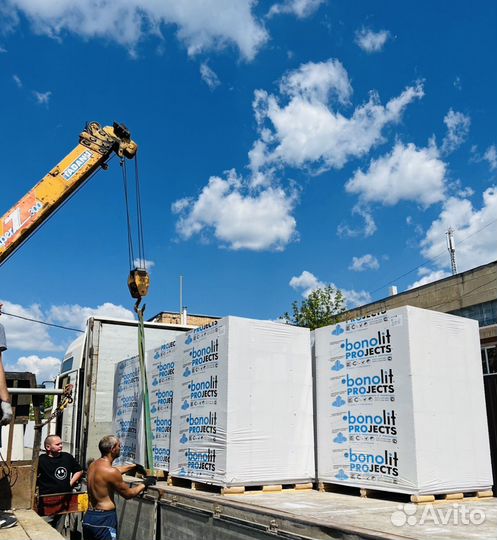 Газоблок, Газобетонные блоки, Бонолит (Bonolit)