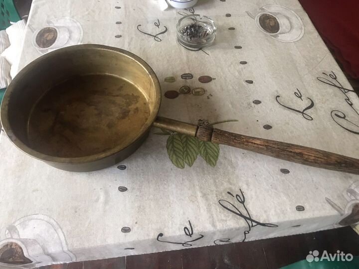 Латунный ковш сойтейник