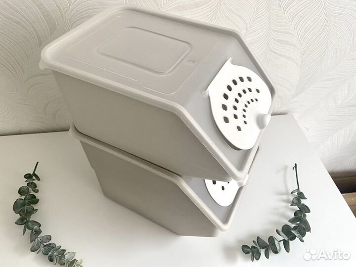 Контейнер для овощей и фруктов 2 шт