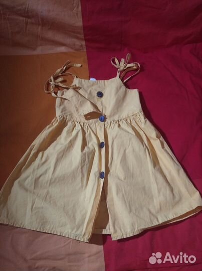Платья пакетом для девочки 86 92