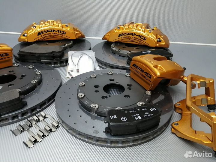 Карбон-керамические тормоза Mercedes-Benz W213