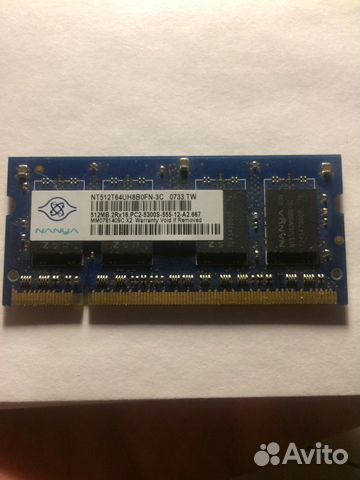 Оперативная память Nanya 512Mb DDR2