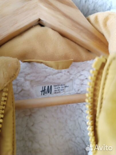 H&M куртка 122-128