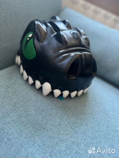 Детский шлем Crazy Safety Black Dragon