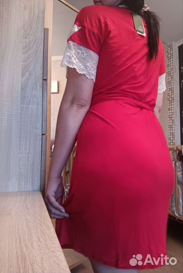 Халатик с сорочкой новые