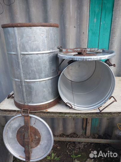 Фляга алюминиевая бу 40л