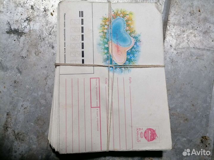 Почтовые конверты СССР