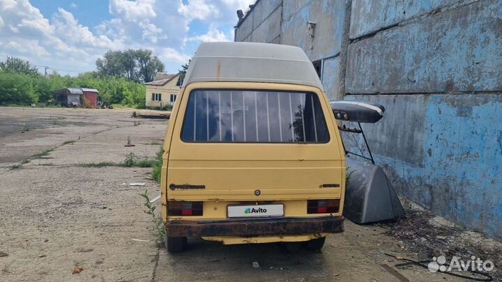 Volkswagen Transporter 1.6 МТ, 1986, 300 000 км