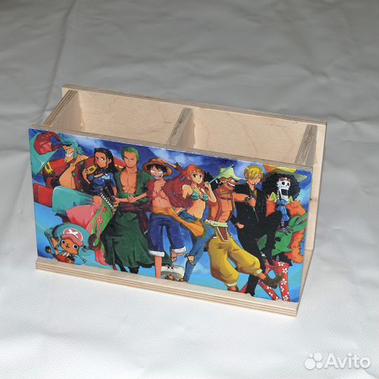 Настольный пенал для карандашей.аниме Ван-Пис