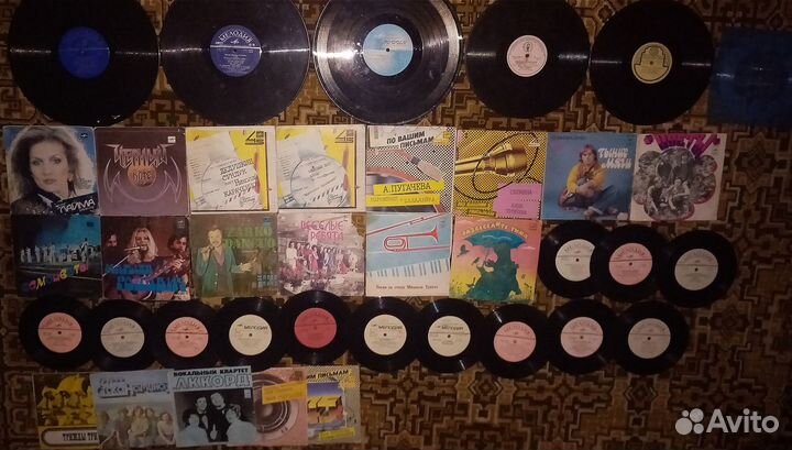 Виниловые пластинки СССР
