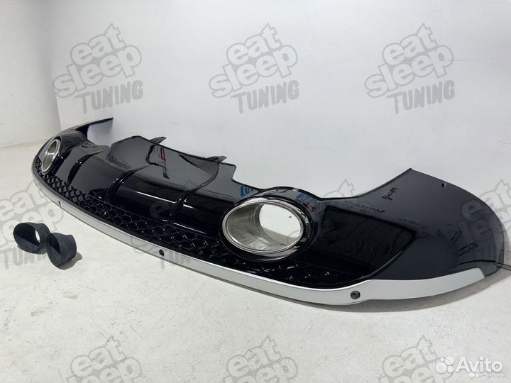 Диффузор Audi Q5 RSQ5 с насадками