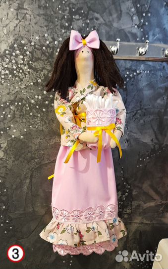 Кукла для ванной комнаты