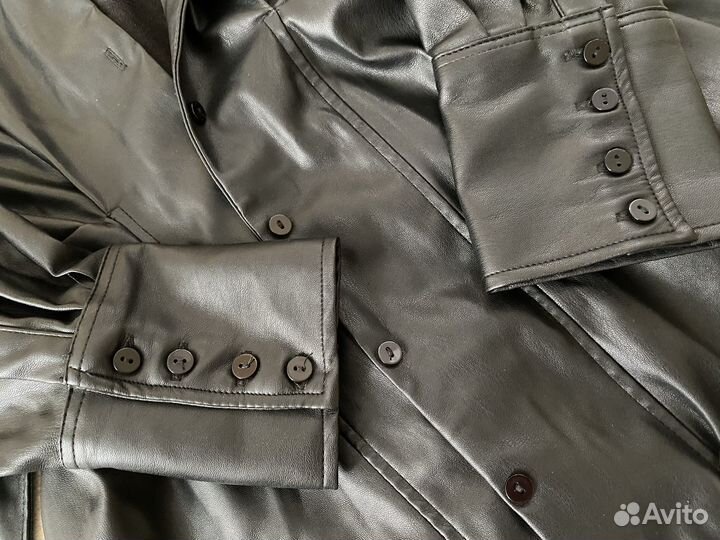 Кожаное платье zara