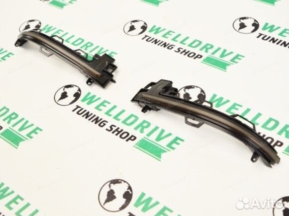 Поворотники в зеркала BMW X3 F25 LCI X4 F26