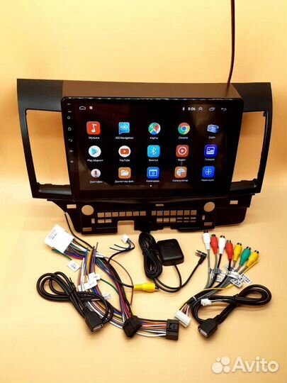 Магнитола андроид для Мицубиси Лансер-10