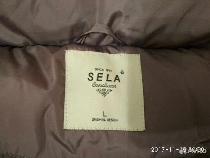 Пуховик Sela р. 48-50