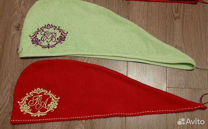 Тюрбан для сушки волос именной