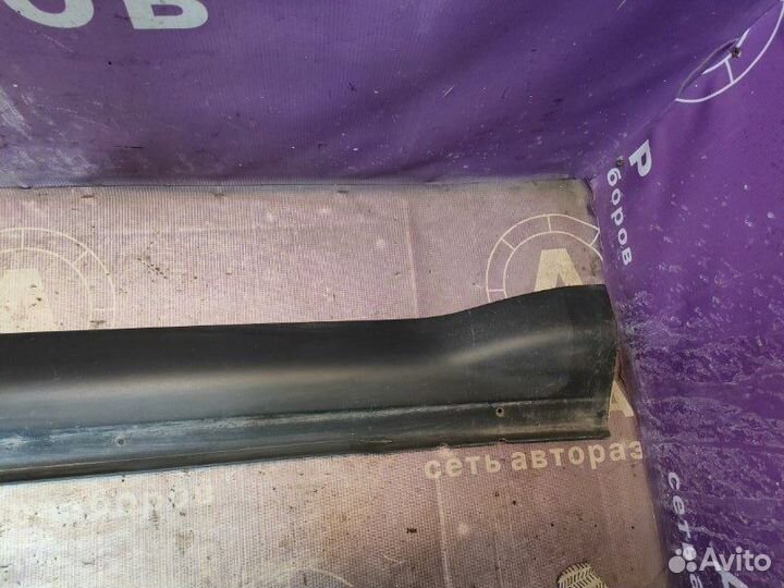 Накладка на порог наружная левая Mitsubishi