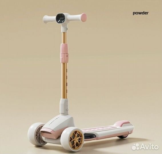 Детские самокаты 3в1 новые с подсветкой