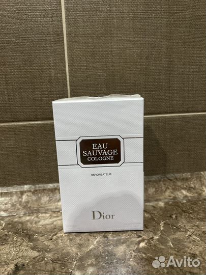 Мужская туалетная вода eau sauvage cologne dior