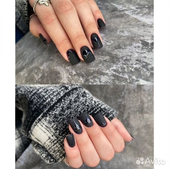 Маникюр гель лак