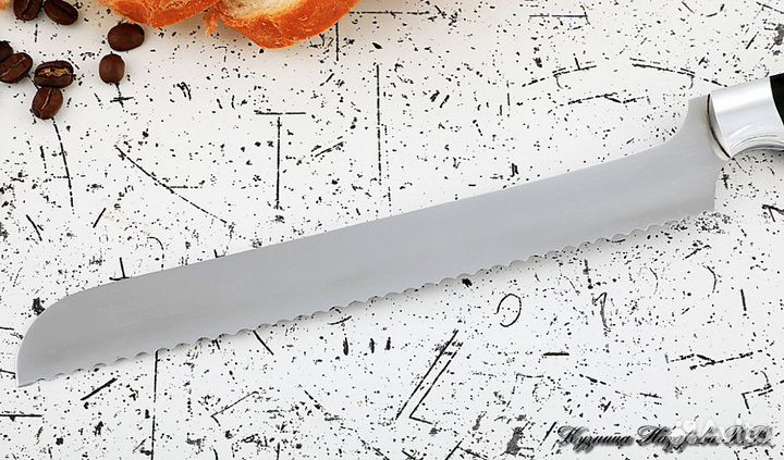 Поварской нож № 15 сталь 95Х18 акрил черный