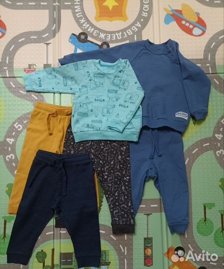 Детские вещи пакетом на мальчика 74 80
