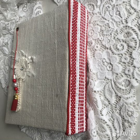 Блокнот ручной работы из антикварных материалов