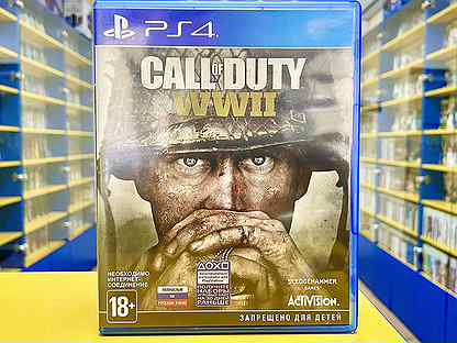 Call of Duty WW2 PS4 диск