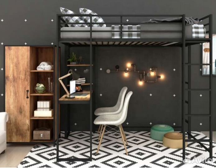 Кровать чердак Лофт