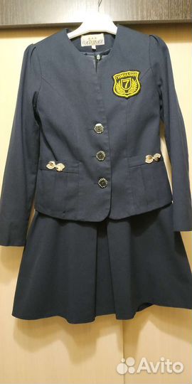 Школьная форма синяя