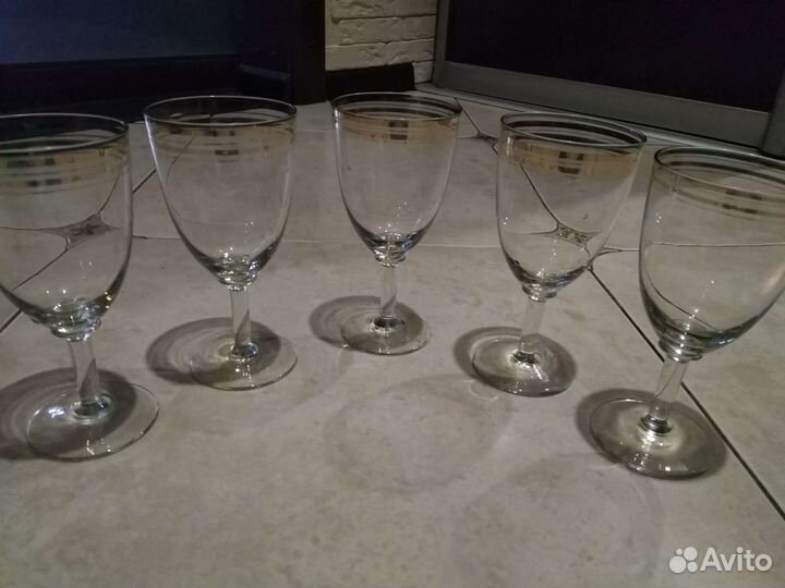 Фужеры,рюмки,стопки стекло СССР