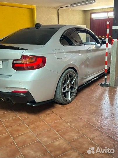 Элероны сплиттера накладки заднего бампера