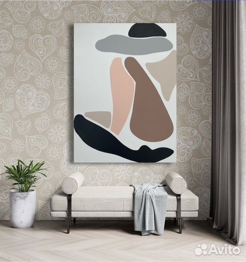 Картина на холсте абстракция