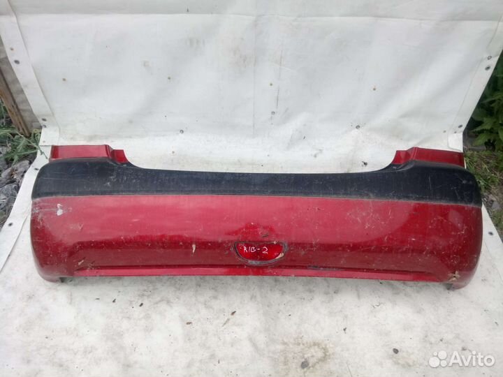 Бампер задний Kia Rio 2 хэтчбек 2008