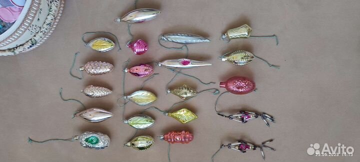 Елочные игрушки СССР