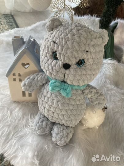 Игрушки ручной работы котик мася