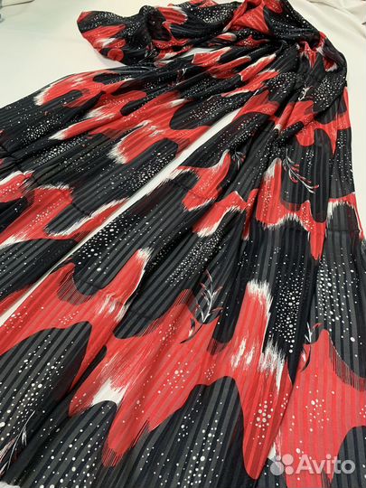 Ткань шелковая креп-жоржет, отрез 450 на 90 см