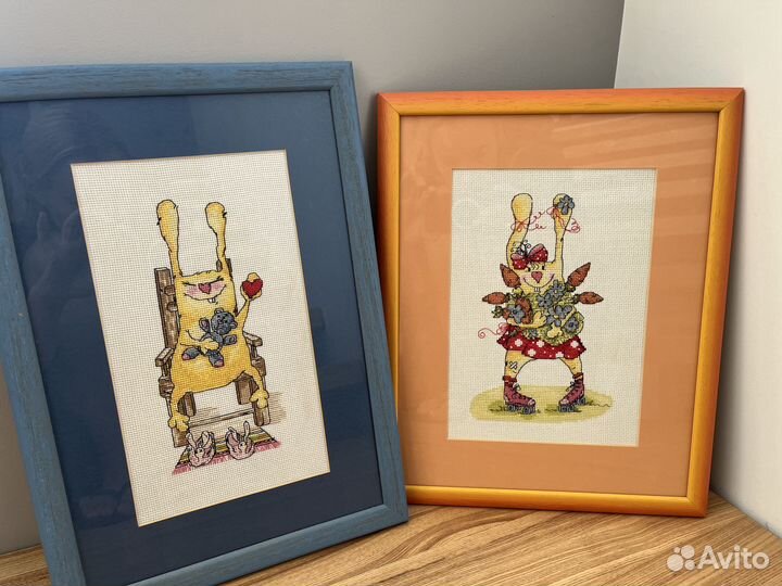 Картина вышитая крестом