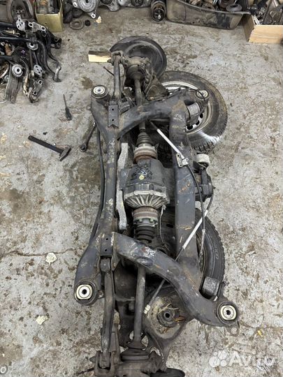 Подвеска задняя audi а4 b7 2.0t пробег 76000