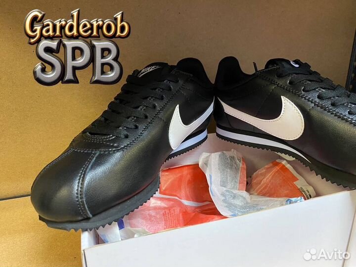 Кросслвки мужские Nike cortez classic кожаные