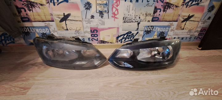 Фары на volkswagen polo седан