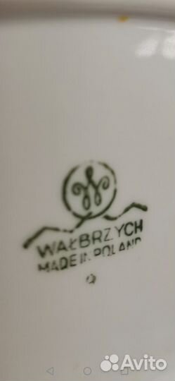 Тарелки мейсенский букет Польша, Чехия, гдр