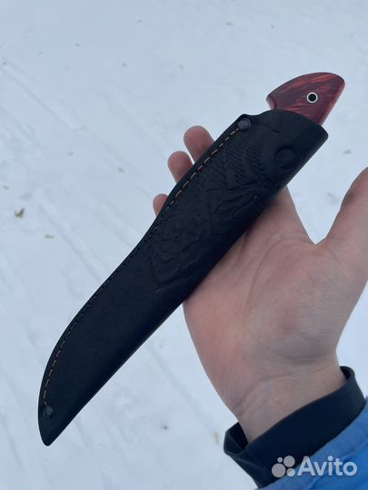 Охотничий нож из х12мф