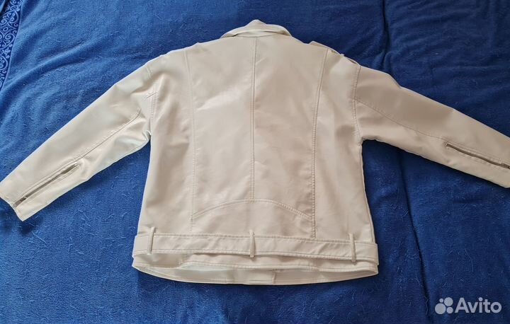 Кожаная куртка косуха (эко) 44-46-48