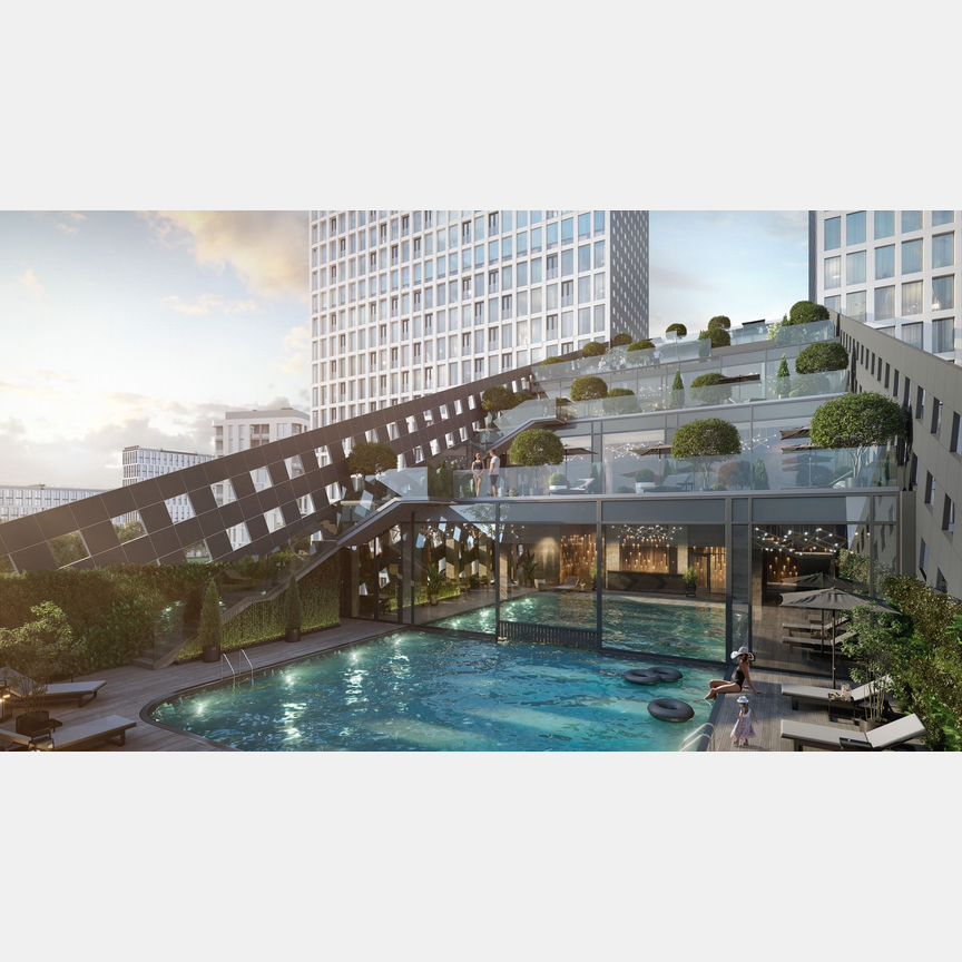 2-к. апартаменты, 46,9 м², 5/28 эт.